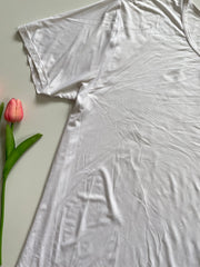 WHITE DRI FIT T-SHIRT - BUST 38 TO 44