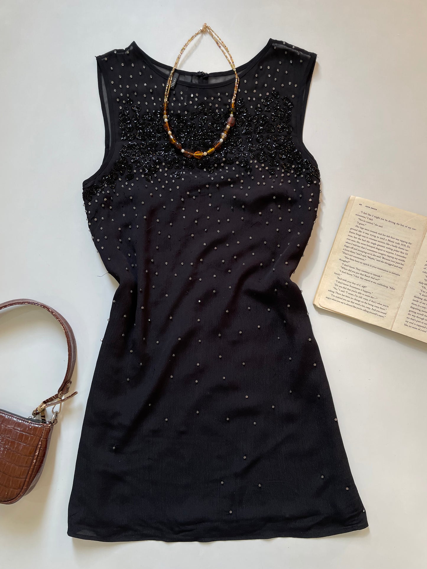 Mango Embroidered Dress-Bust 36