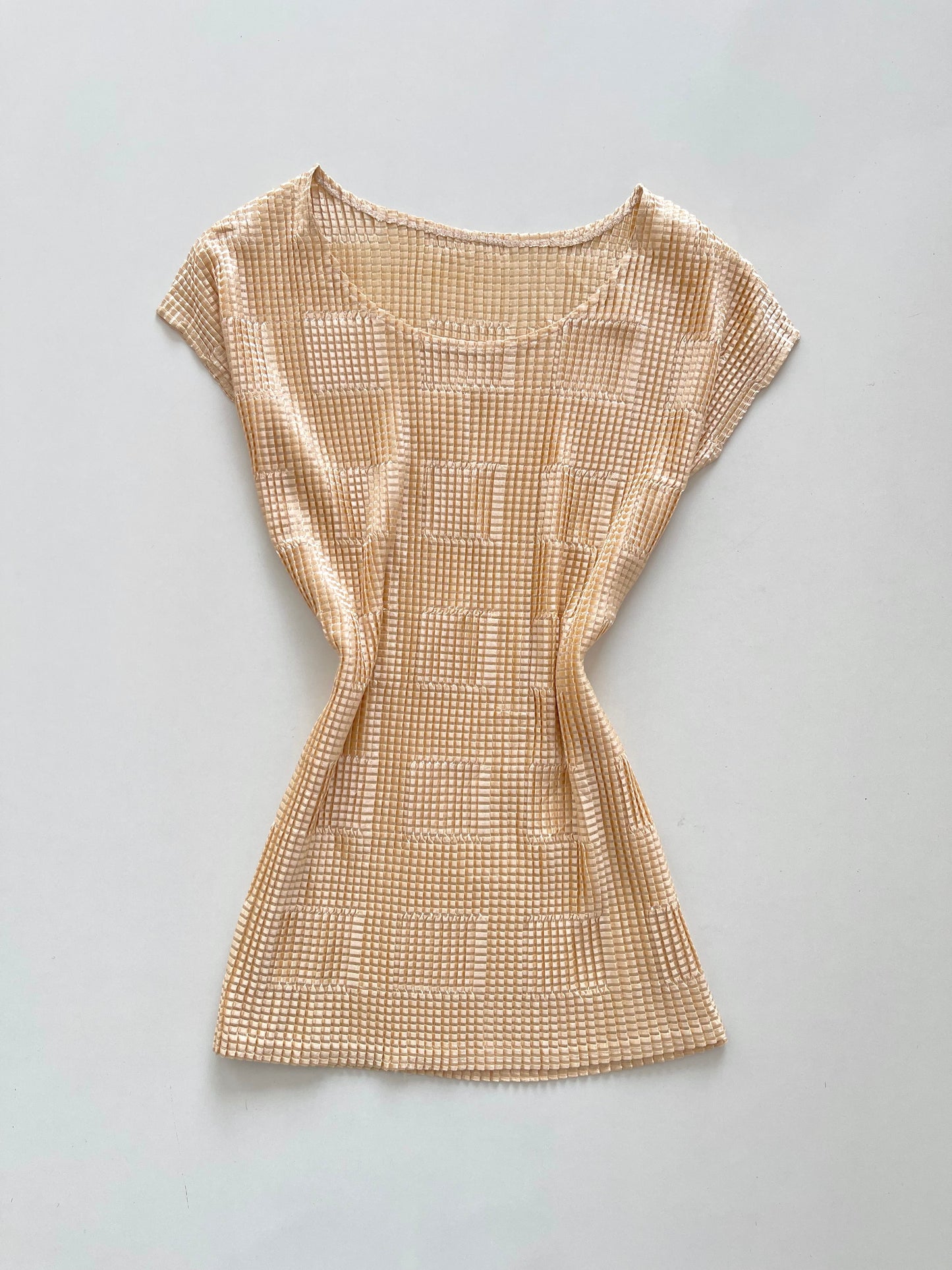 Waffle Vintage Top-Bust 38 to 40