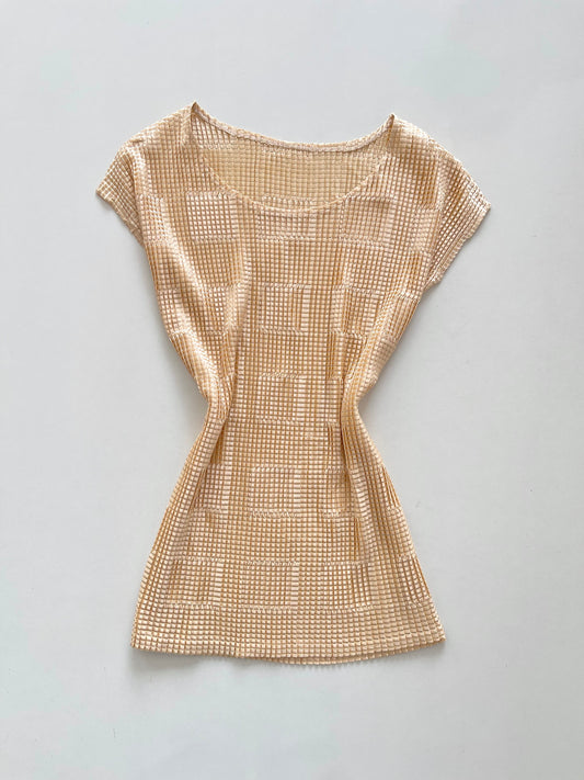 Waffle Vintage Top-Bust 38 to 40