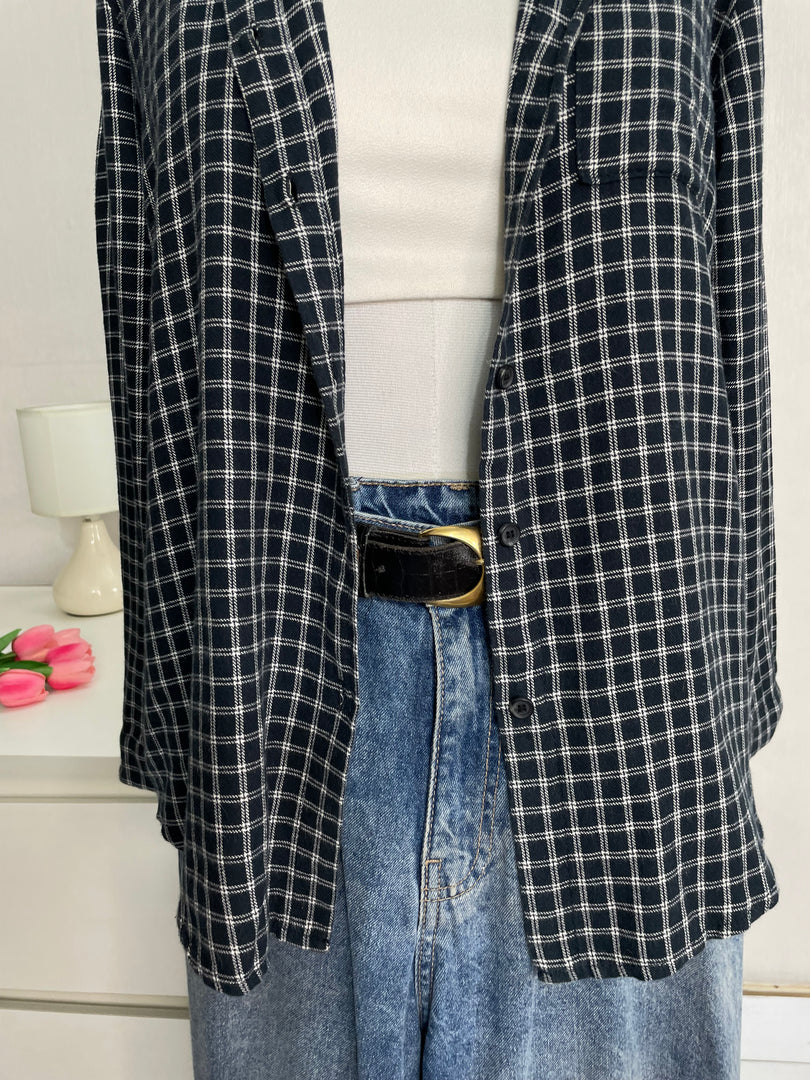 NATURAL Plaid Shirt - Bust 38