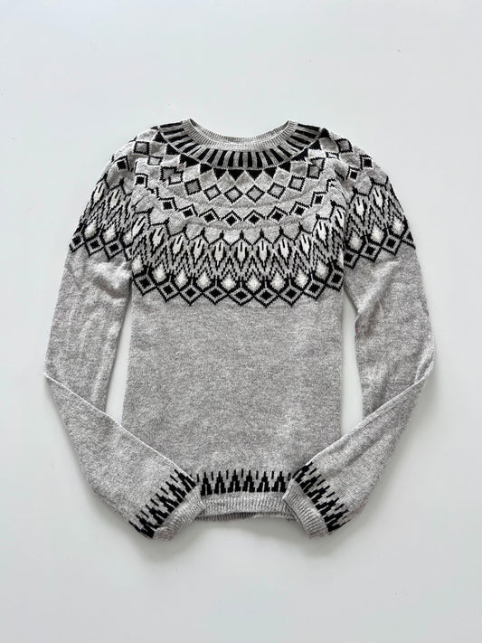 Label of Graded Goods Embroidered Sweater-Bust 34