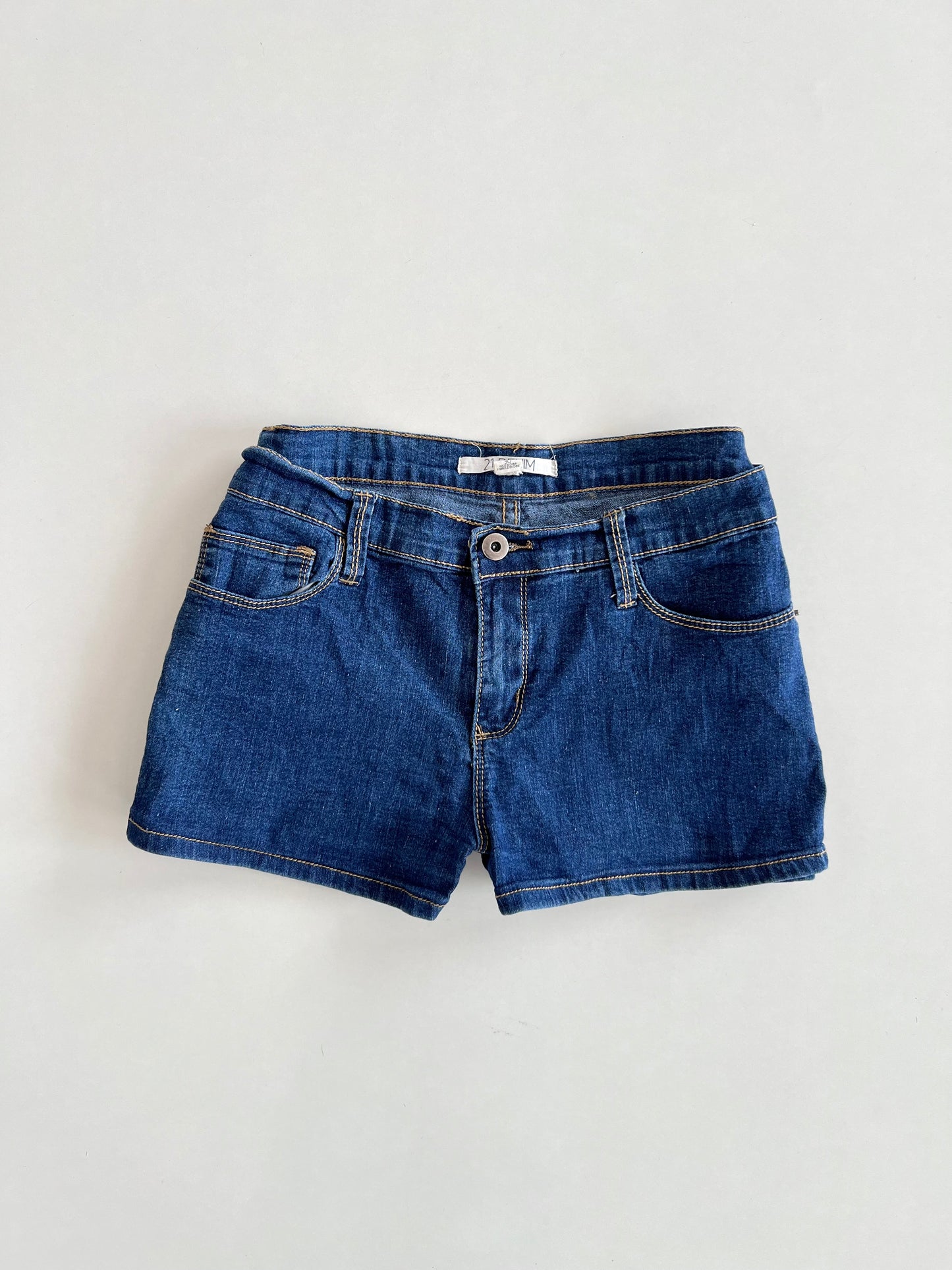 21Denim Mini Shorts-Waist 34