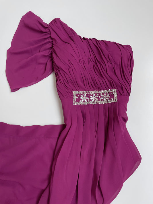 Embroidered Vintage Dress-Bust 34