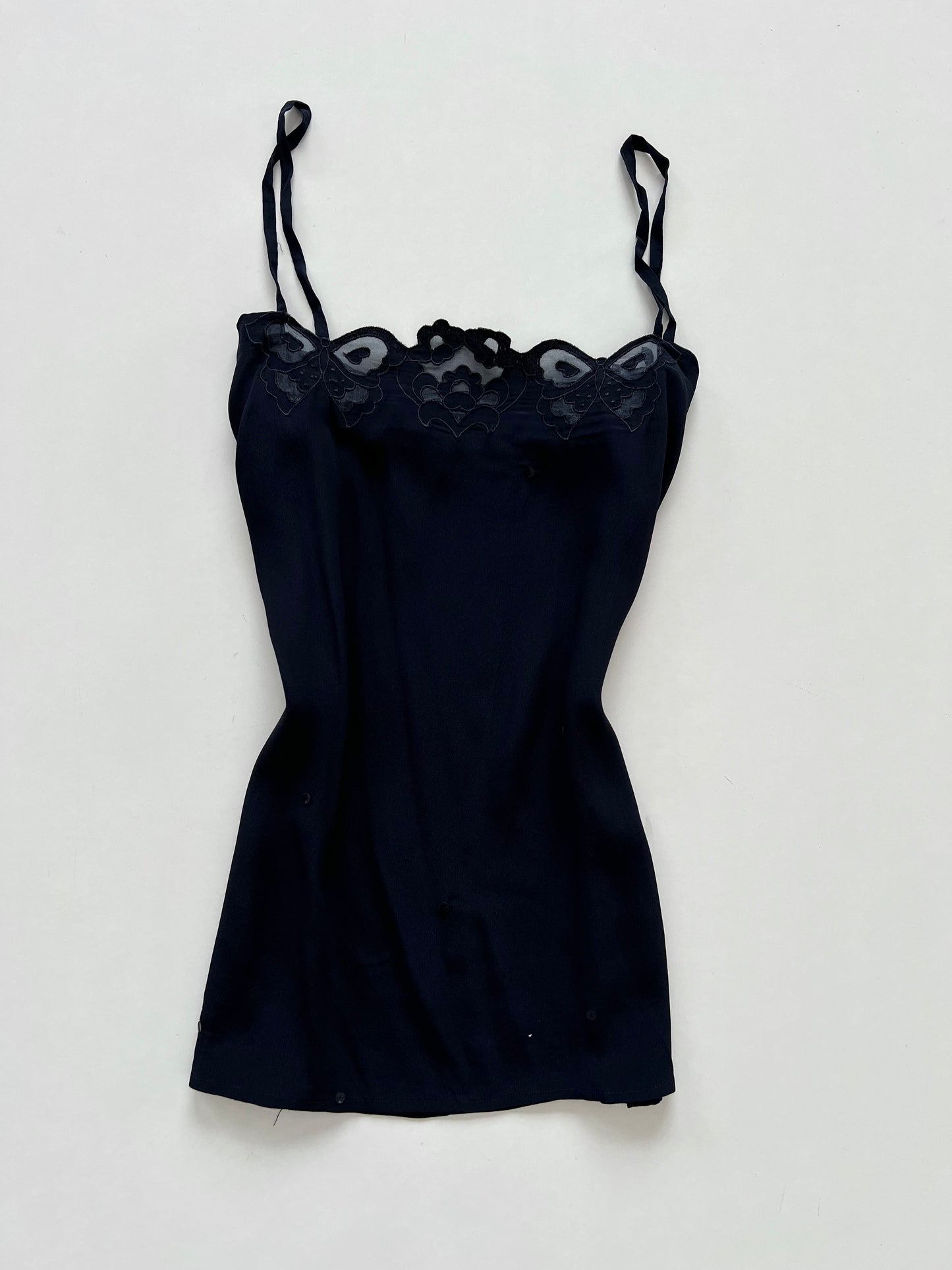 Silk Slip Top-Bust 36