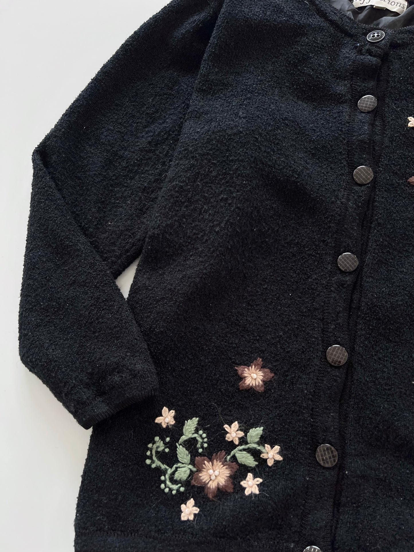 Affections Embroidered Sweater-Bust 46