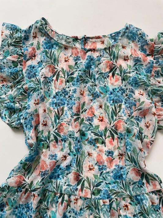 Sheer Soft Chiffon Top-Bust 36 to 38