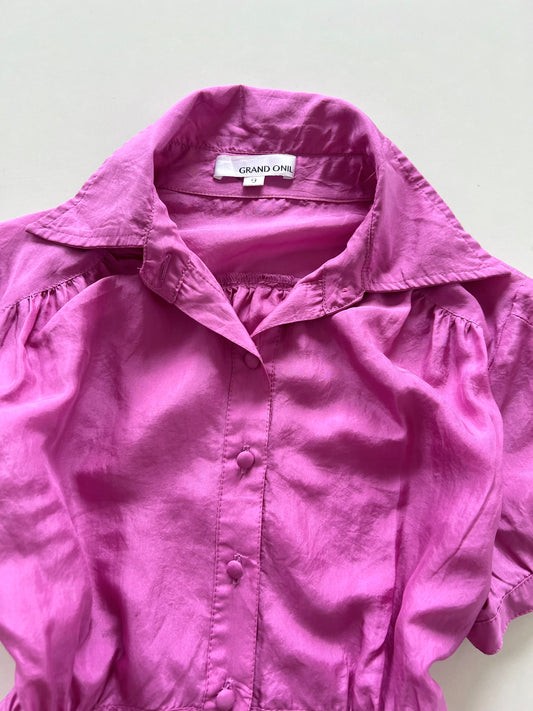 Grand Onil 100% Silk Top-Bust 36