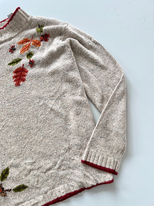 Tabi International Embroidered Sweater-Bust 46