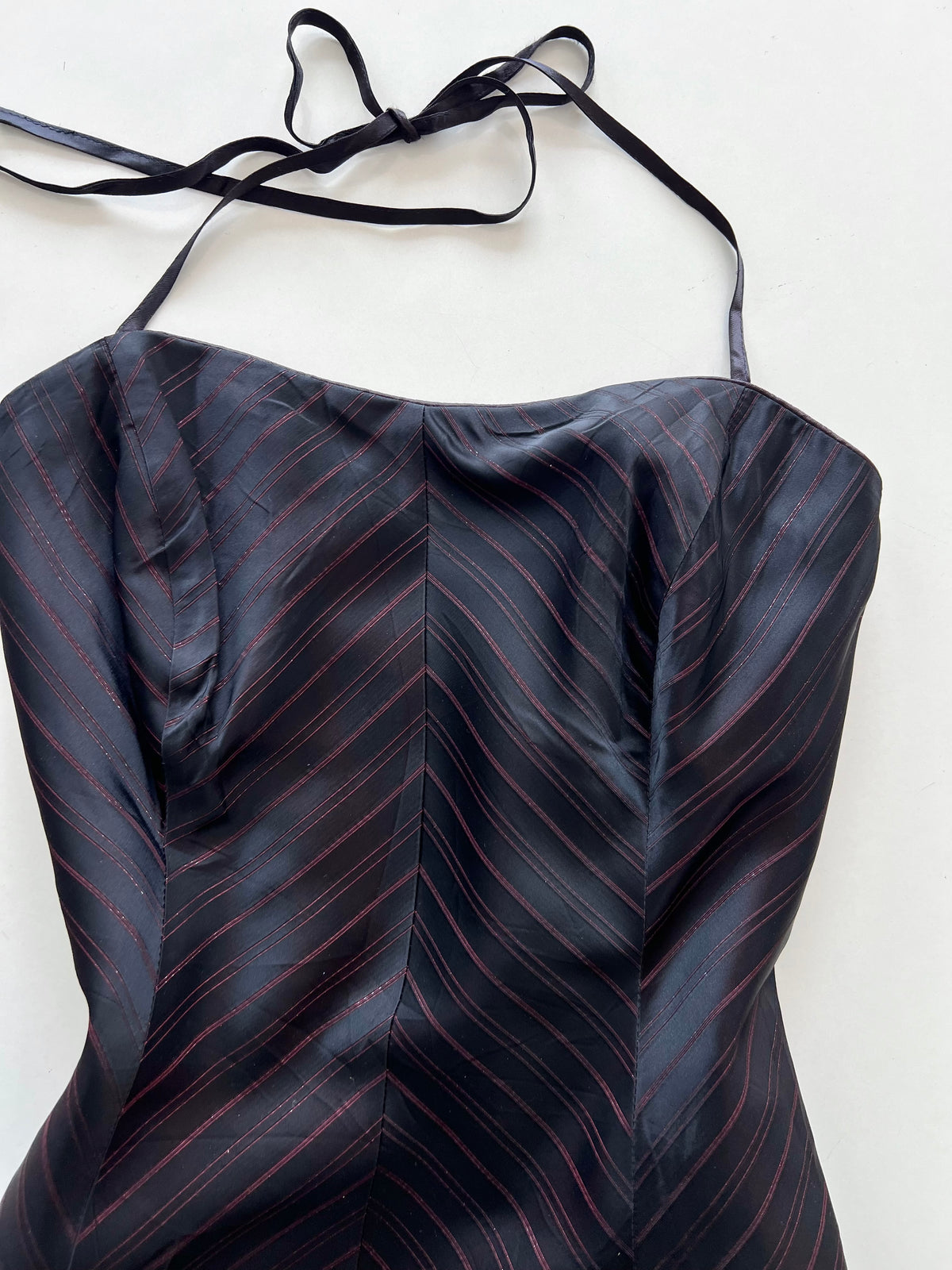 Sixth Sense Vintage Halter Neck Dress-Bust 34