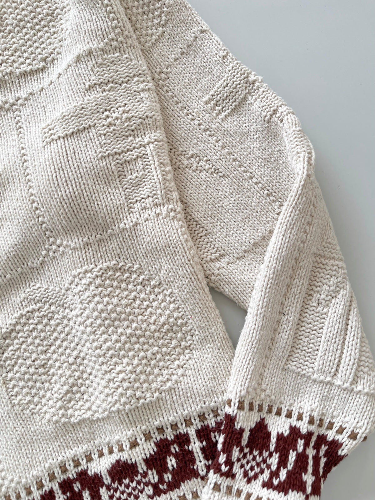 Cotton Harbor Embroidered Sweater-Bust 54