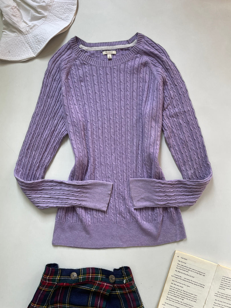 Sonoma Vintage Cable Knit Sweater-Chest 38 to 40