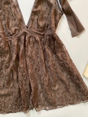 Moonlight Sheer Lingerie Lace Dress-Bust 36 to 40