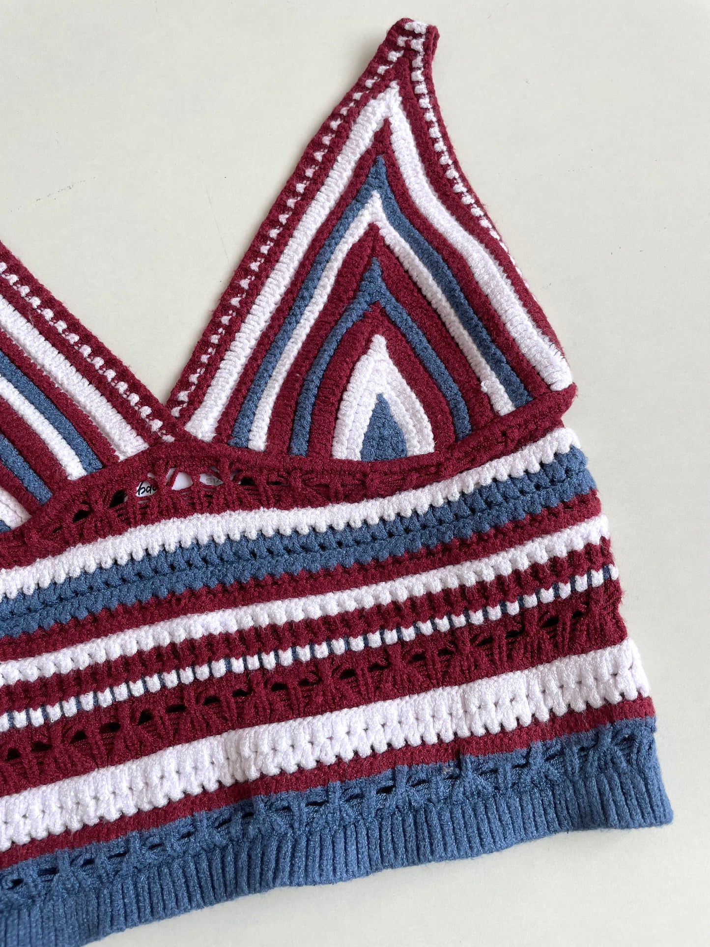 Subdued Crochet Top-Bust 26 to 30