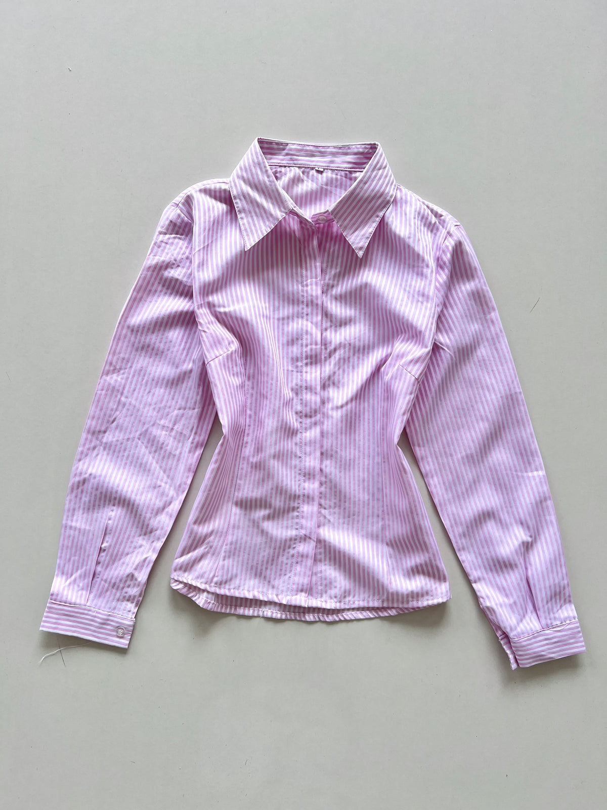 Striped Cotton Shirt-Bust 34