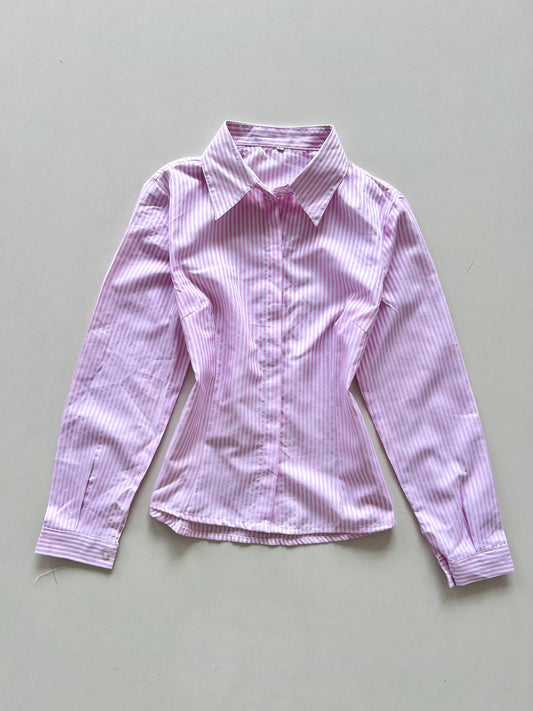 Striped Cotton Shirt-Bust 34