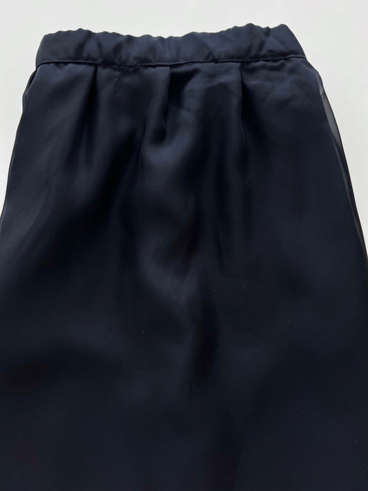 Solid Black Skirt-Waist 24