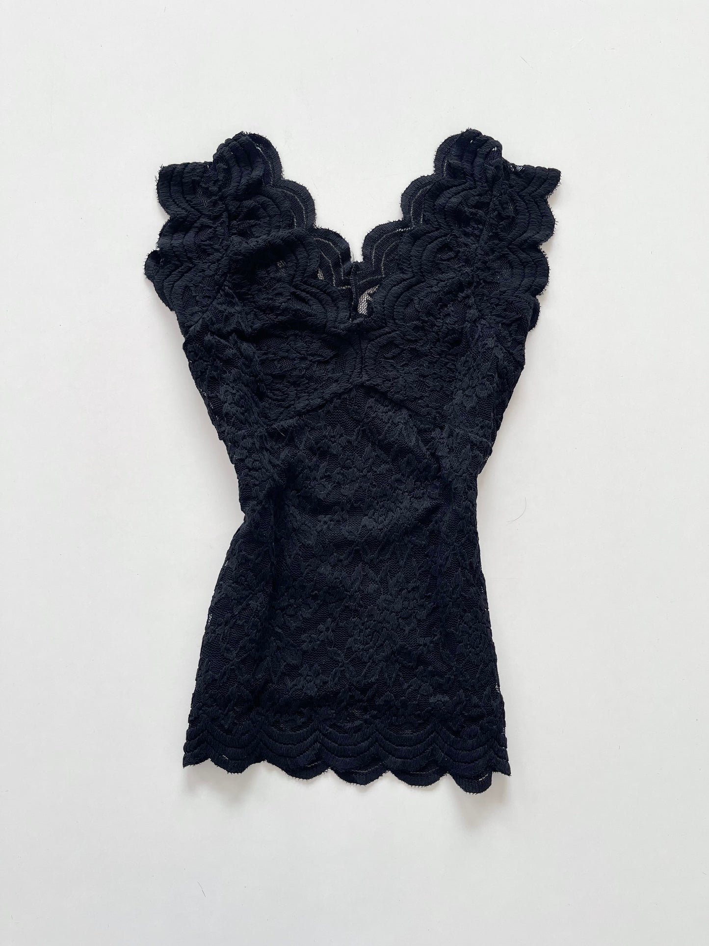 Lace Sheer Top-Bust 34 to 36