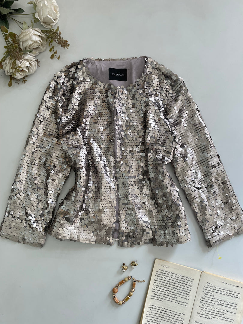 Dolce Cabo Sequin Top-Bust 38