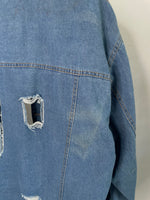 Load image into Gallery viewer, Ruyi Cutout Denim Jacket-Bust 46
