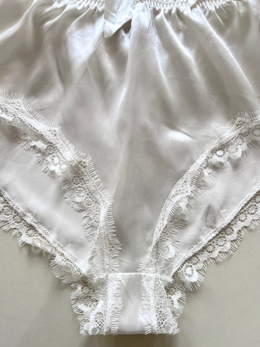 Avid Love Satin Lacy Bodysuit-Bust 36