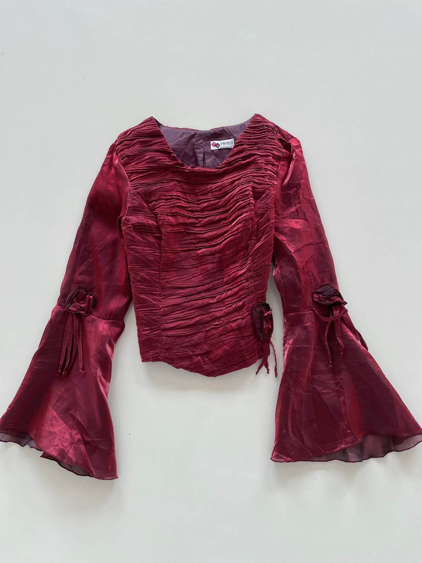 Fiesta Organza Top-Bust 36