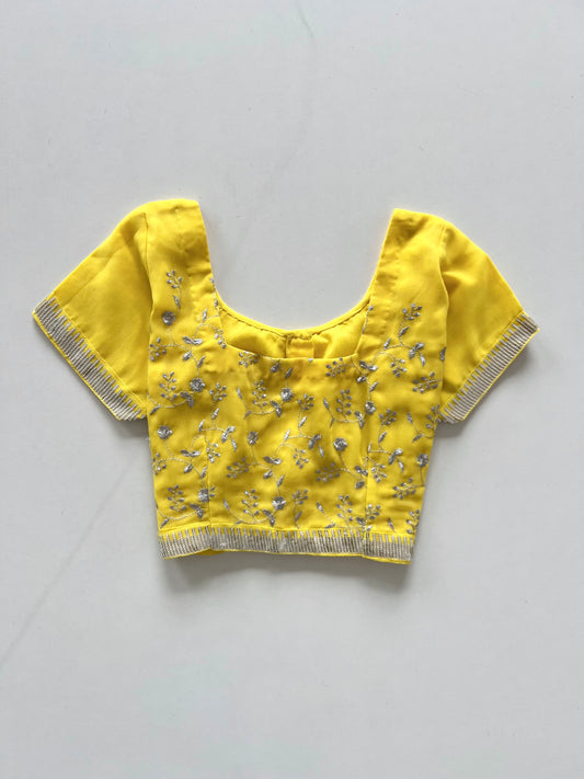 Embroidered Desi Top-Bust 36