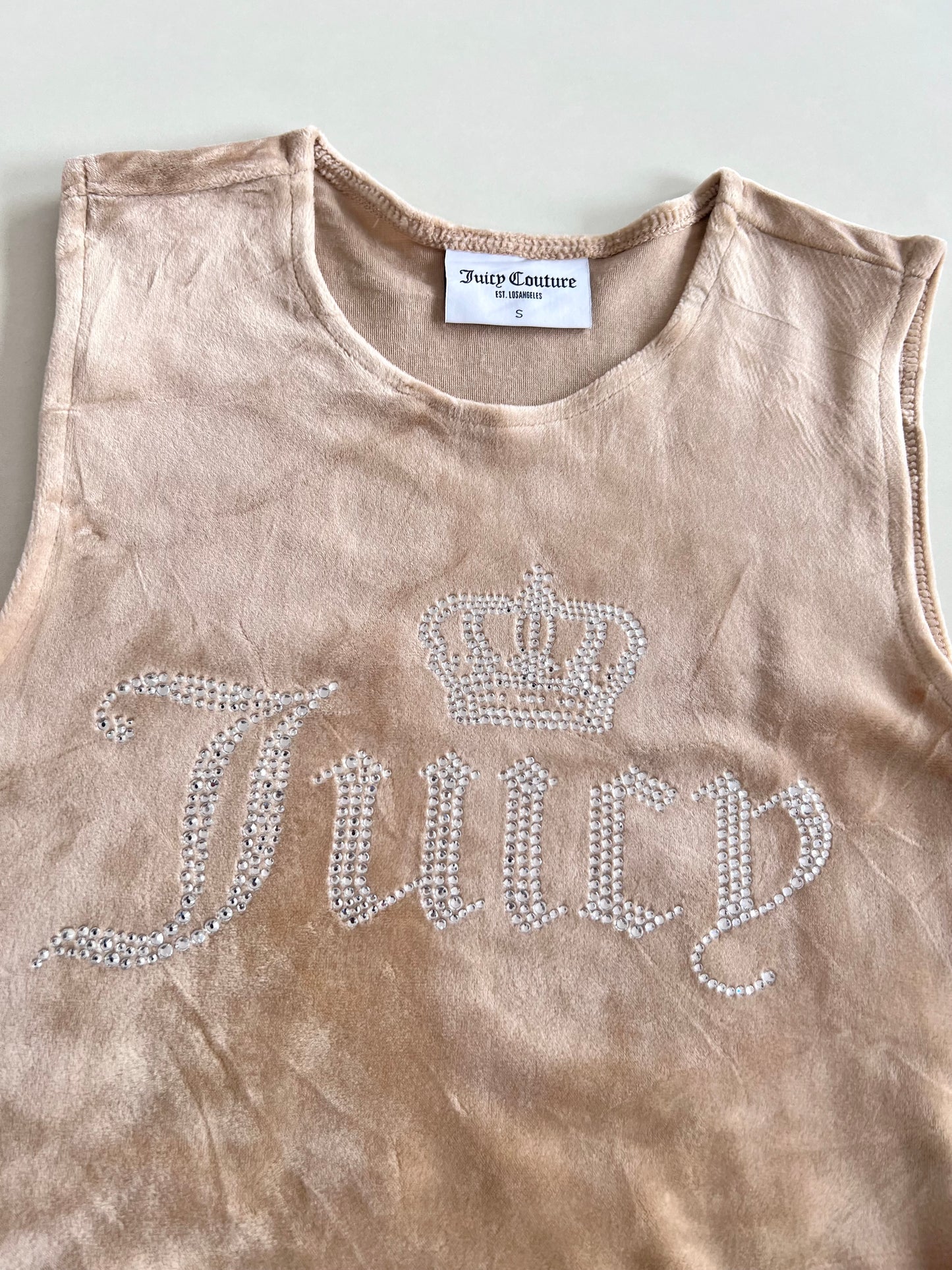 Juicy Couture Velvet Top-Bust 32 to 34