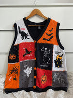 Load image into Gallery viewer, Vintage Christmas Sweater Vest-Bust 46
