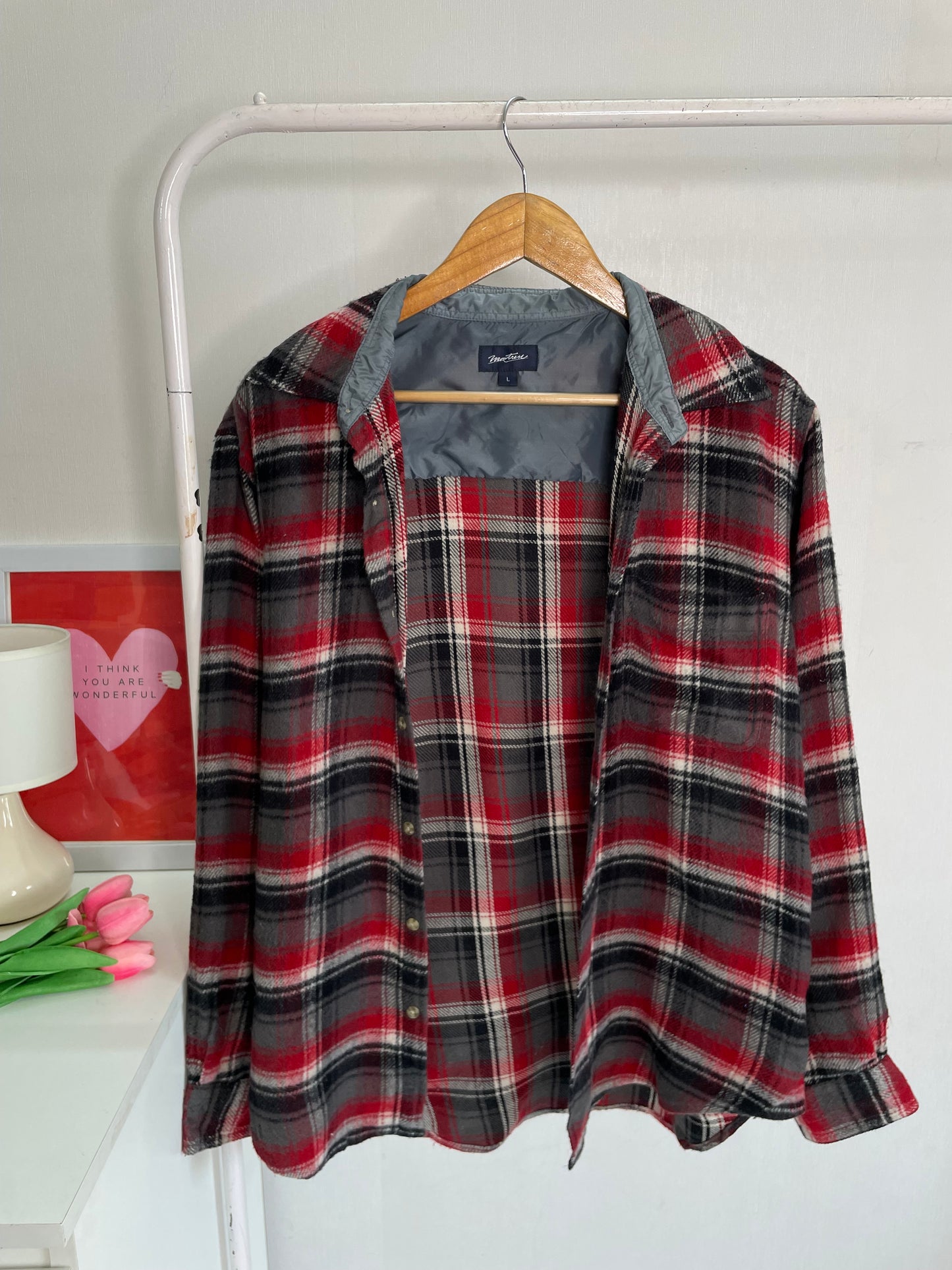 Matrix Plaid Shacket - Bust 38