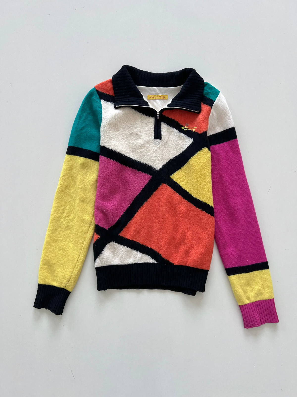 Louis Castel 60% Wool Vintage Sweater-Bust 34