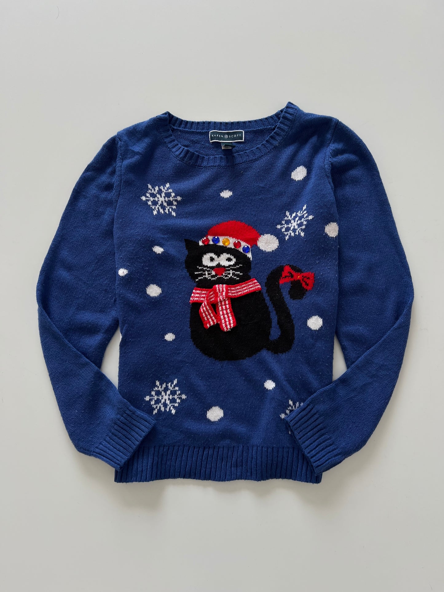 Karen Scott Vintage Christmas Sweater-Bust 38