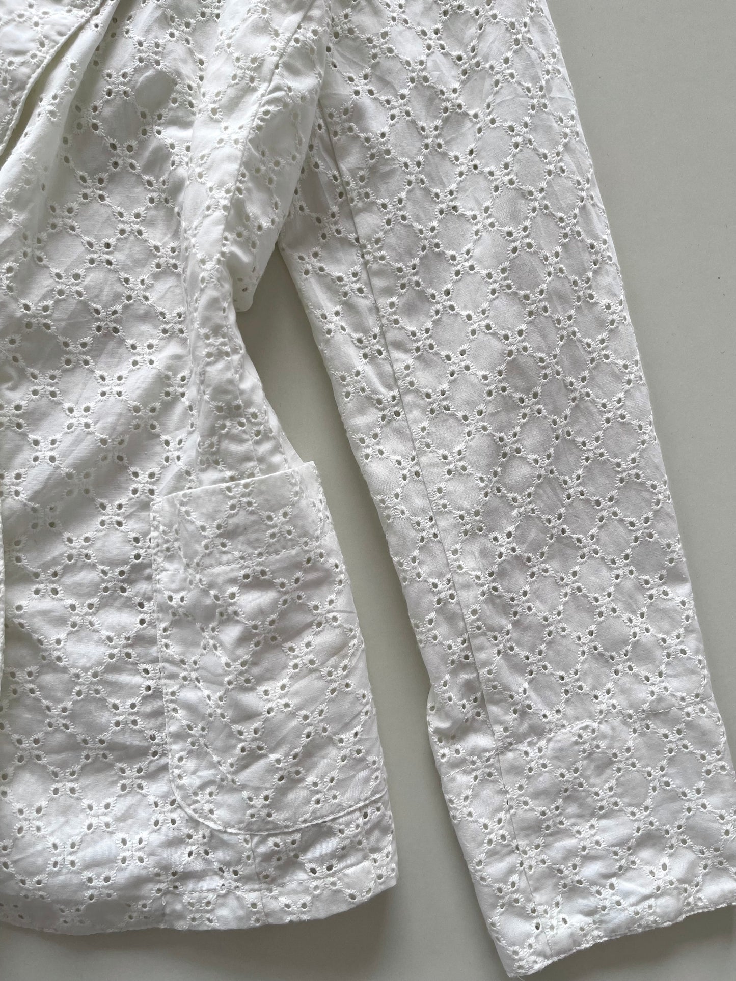Erisetch Eyelet Blazer-Bust 38