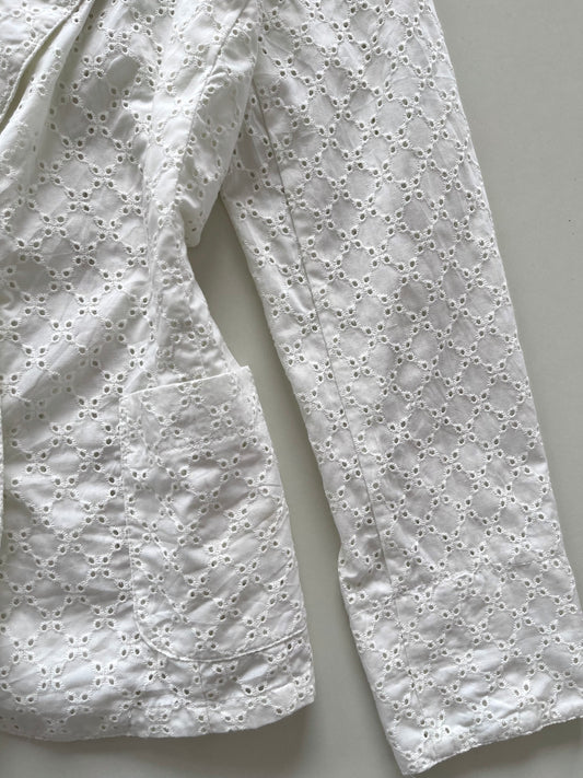 Erisetch Eyelet Blazer-Bust 38