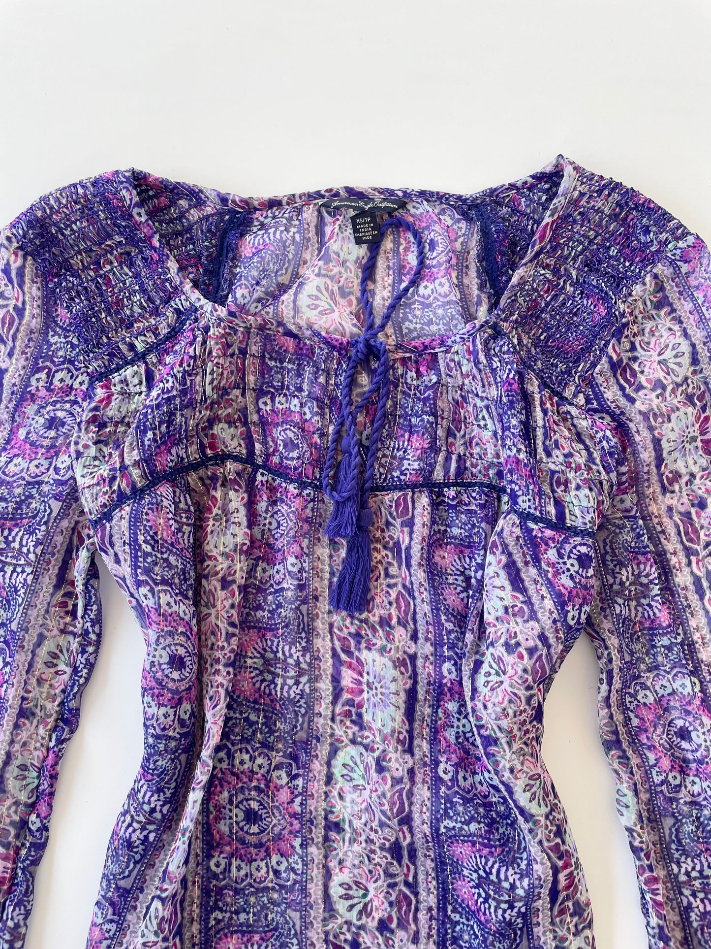American Eagle Sheer Top-Bust 36
