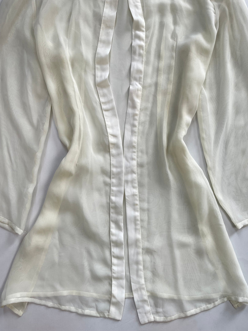 100% Silk Sheer Shrug-Bust 38