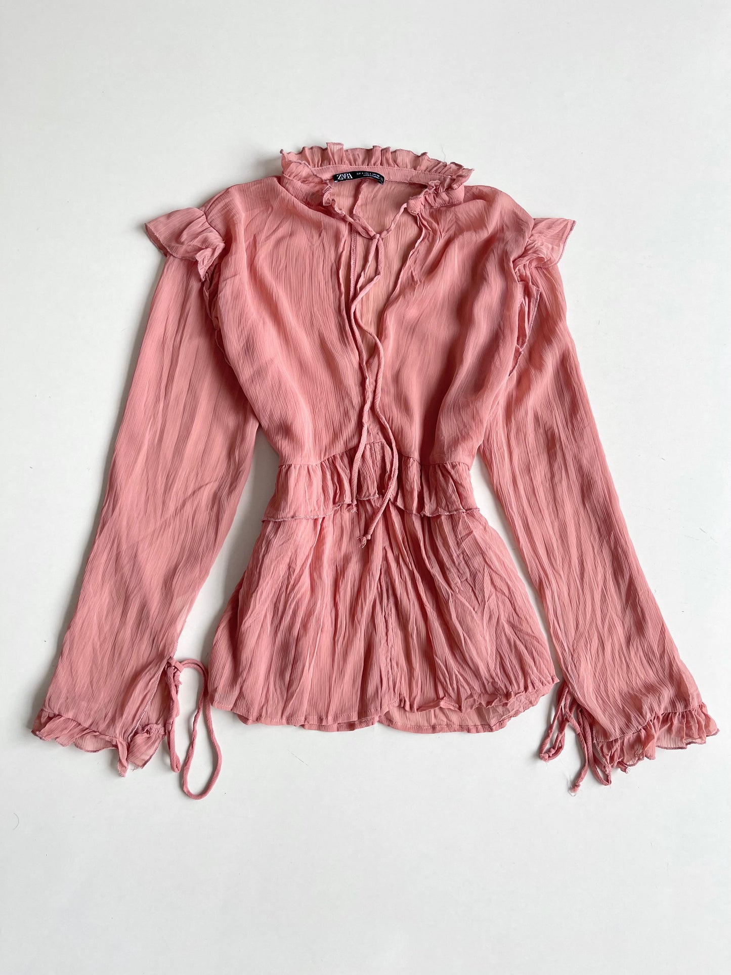 Zara Sheer Top-Bust 42