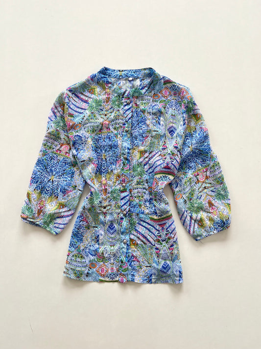 Okine Sheer Top-Bust 46