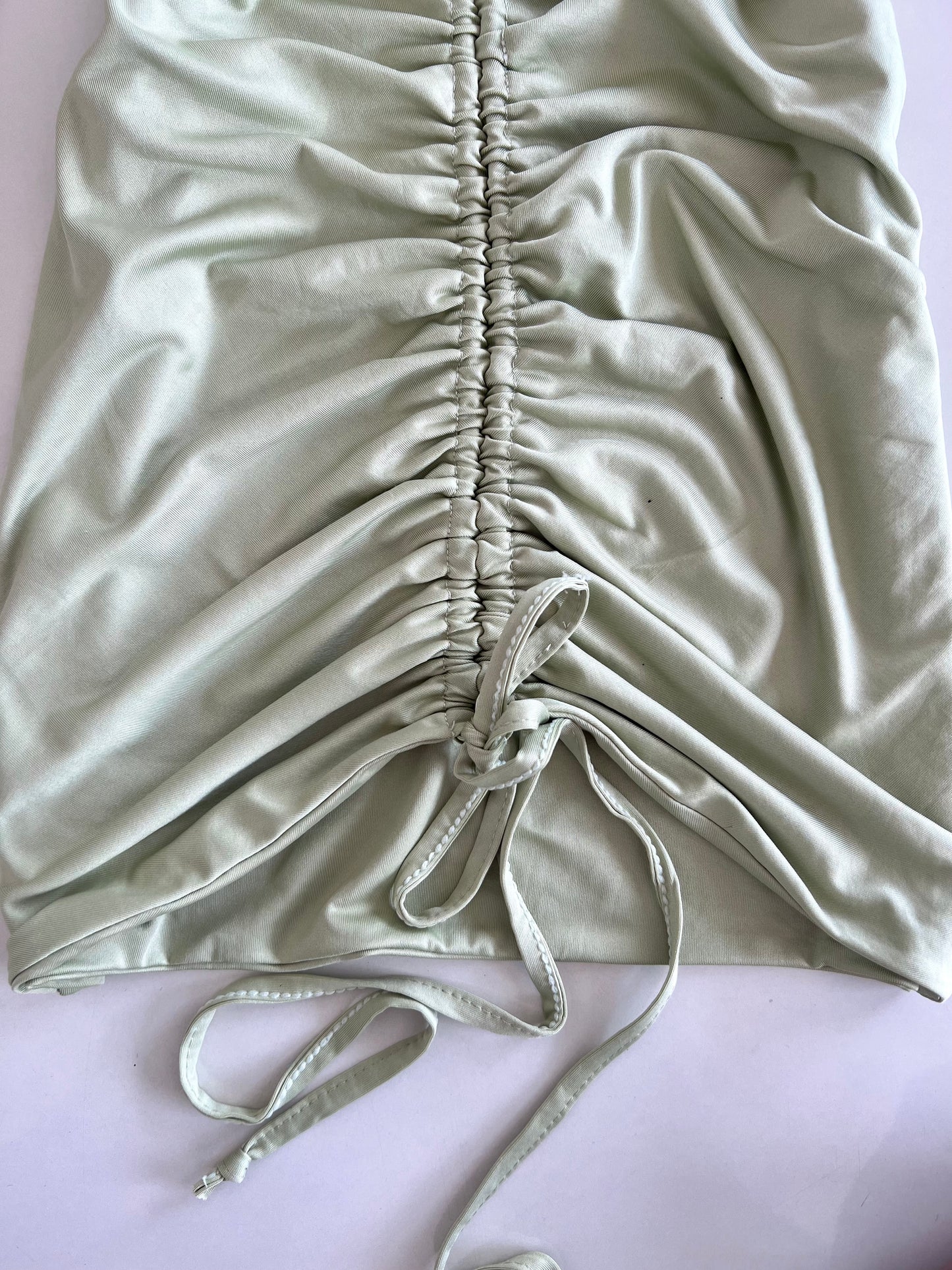 Ruched Halter Dress-Bust 36