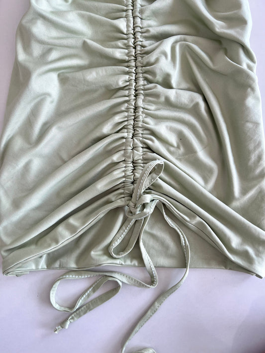 Ruched Halter Dress-Bust 36