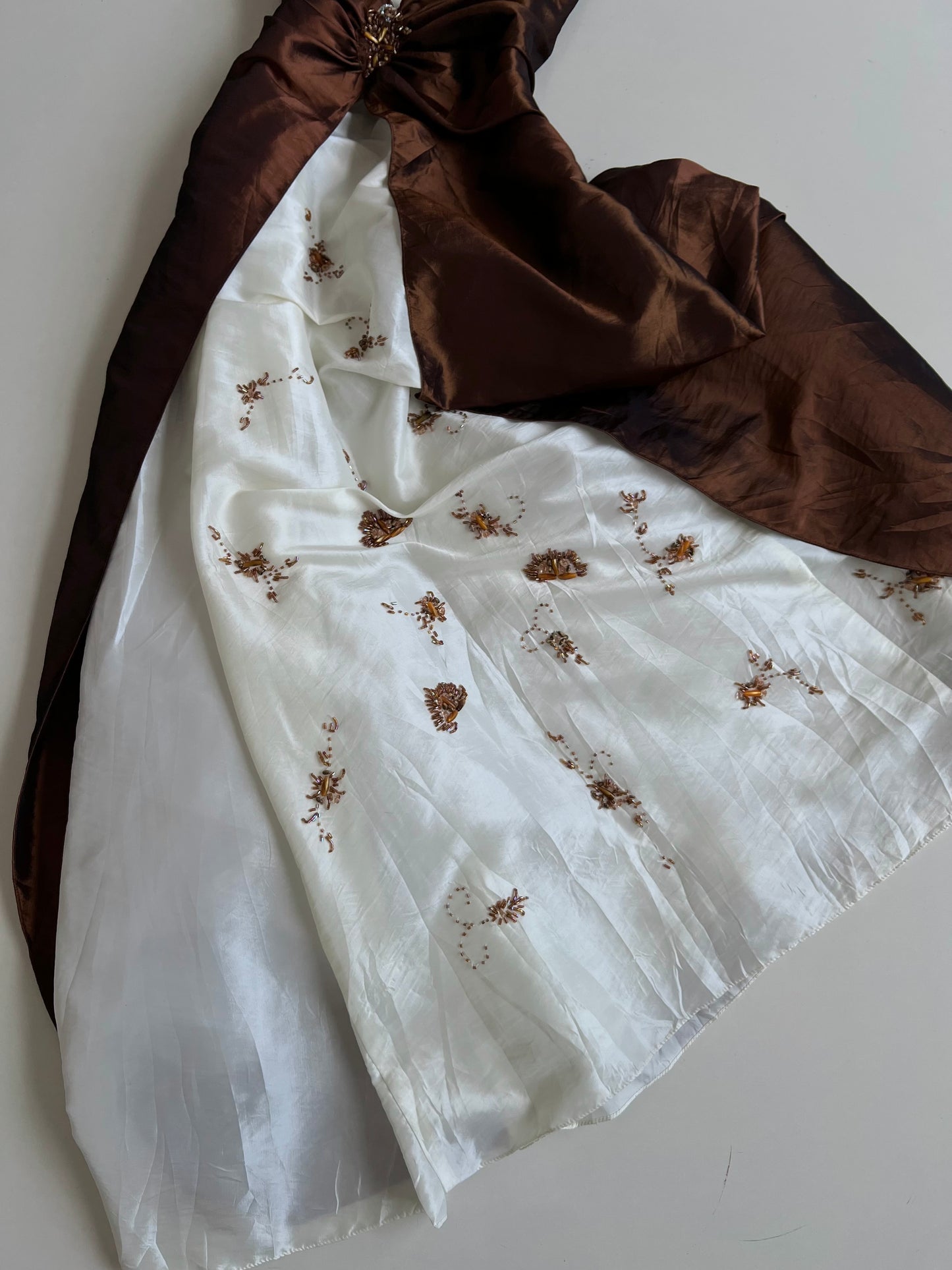 Lenovia Embroidered Vintage Dress-Bust 36 to 38