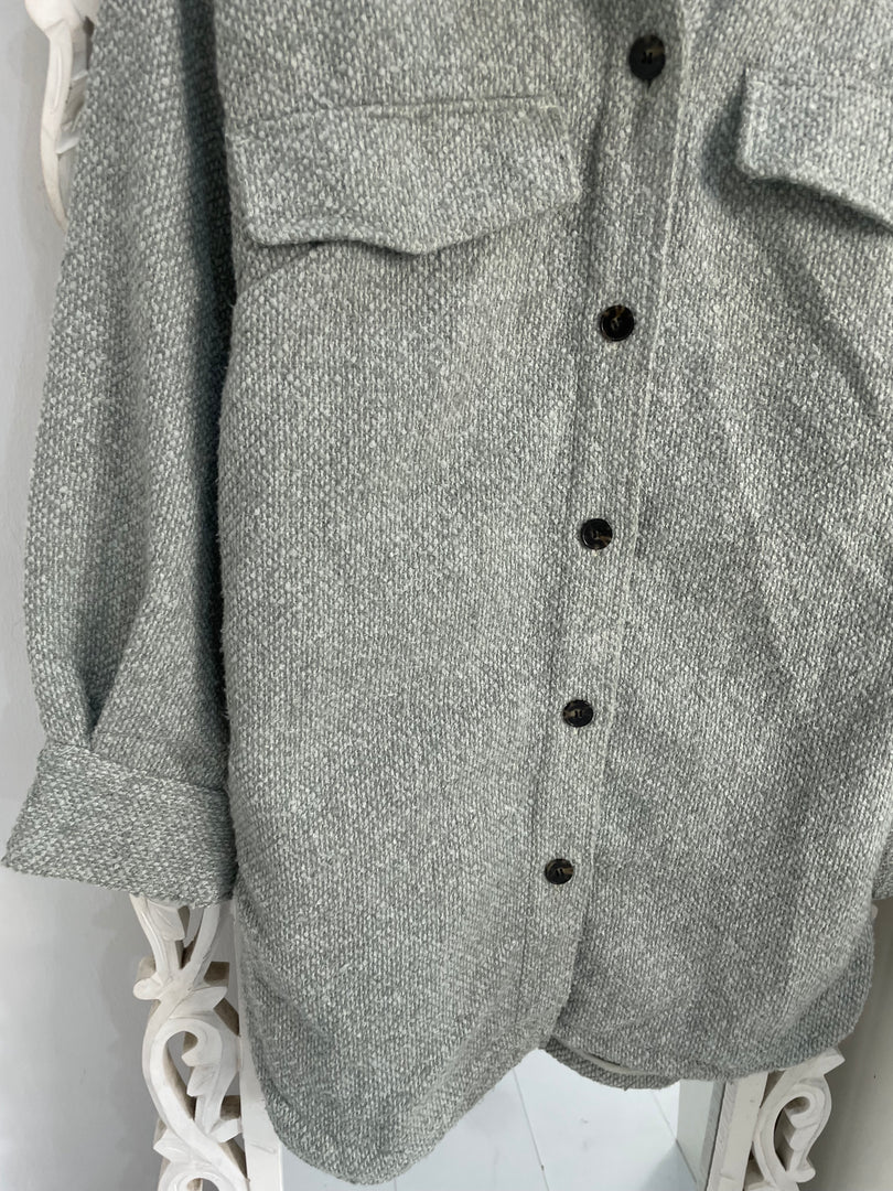 H&m Super Thick Warm Shacket-Chest 42 (S)