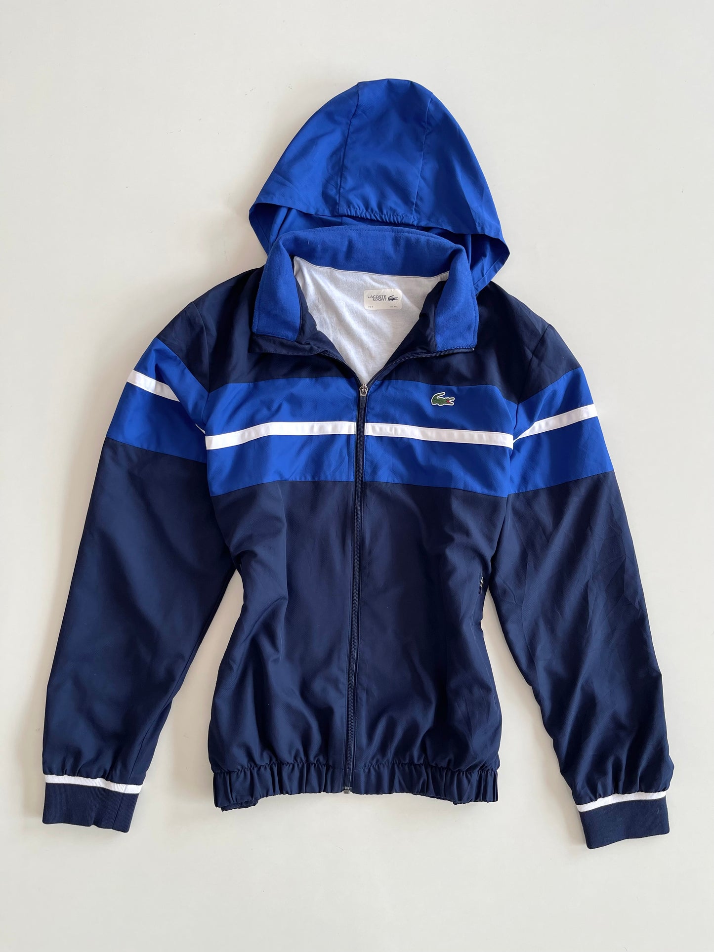 Lacoste Vintage Zip Up Jacket-Bust 46