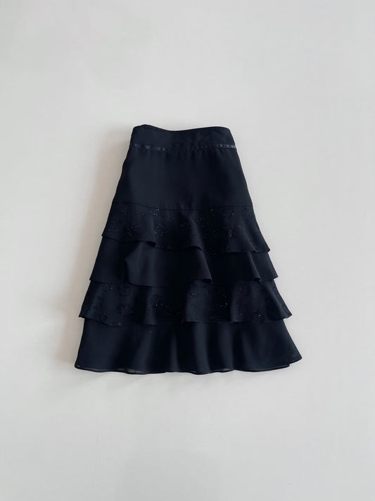 Leegila Ruffle Skirt -Waist 28
