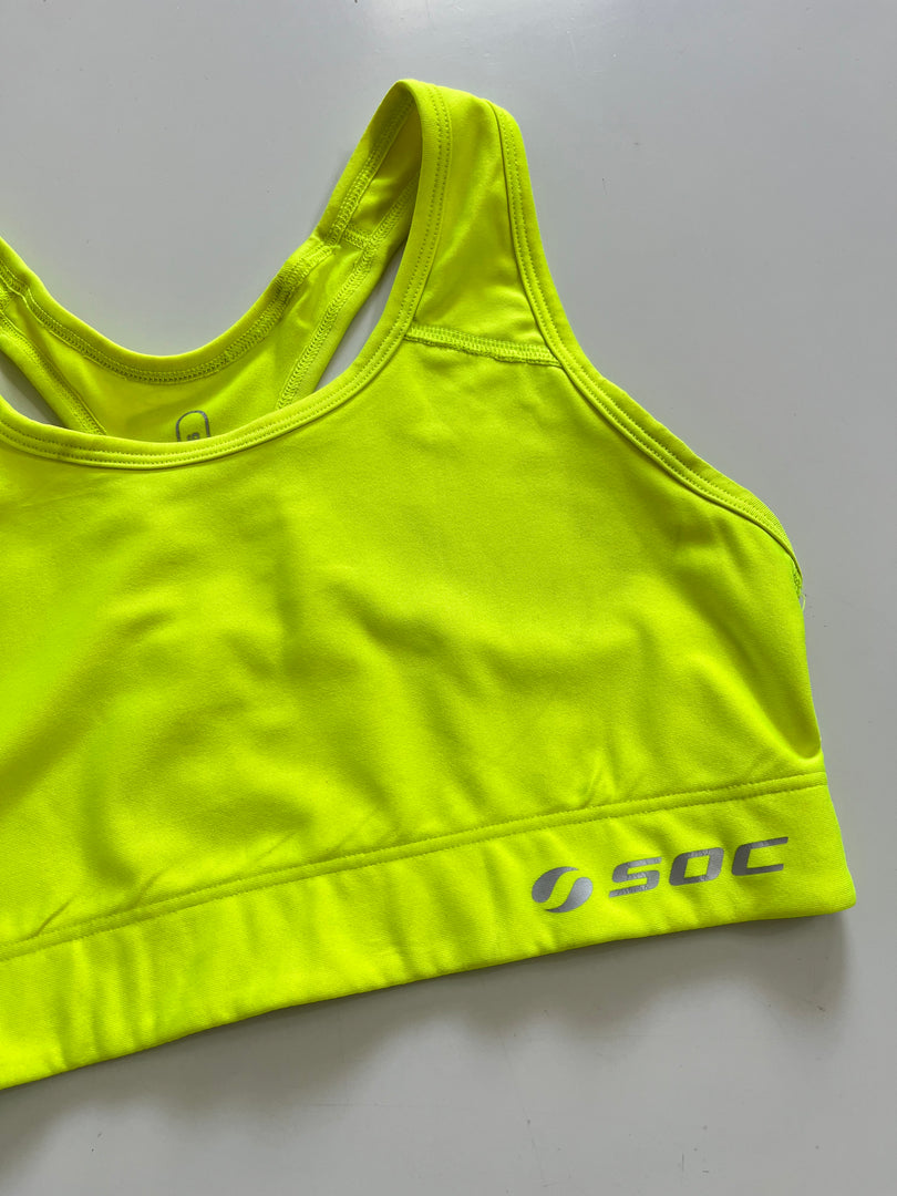 TCS NEON SPORTS BRA - BUST 28 TO 30