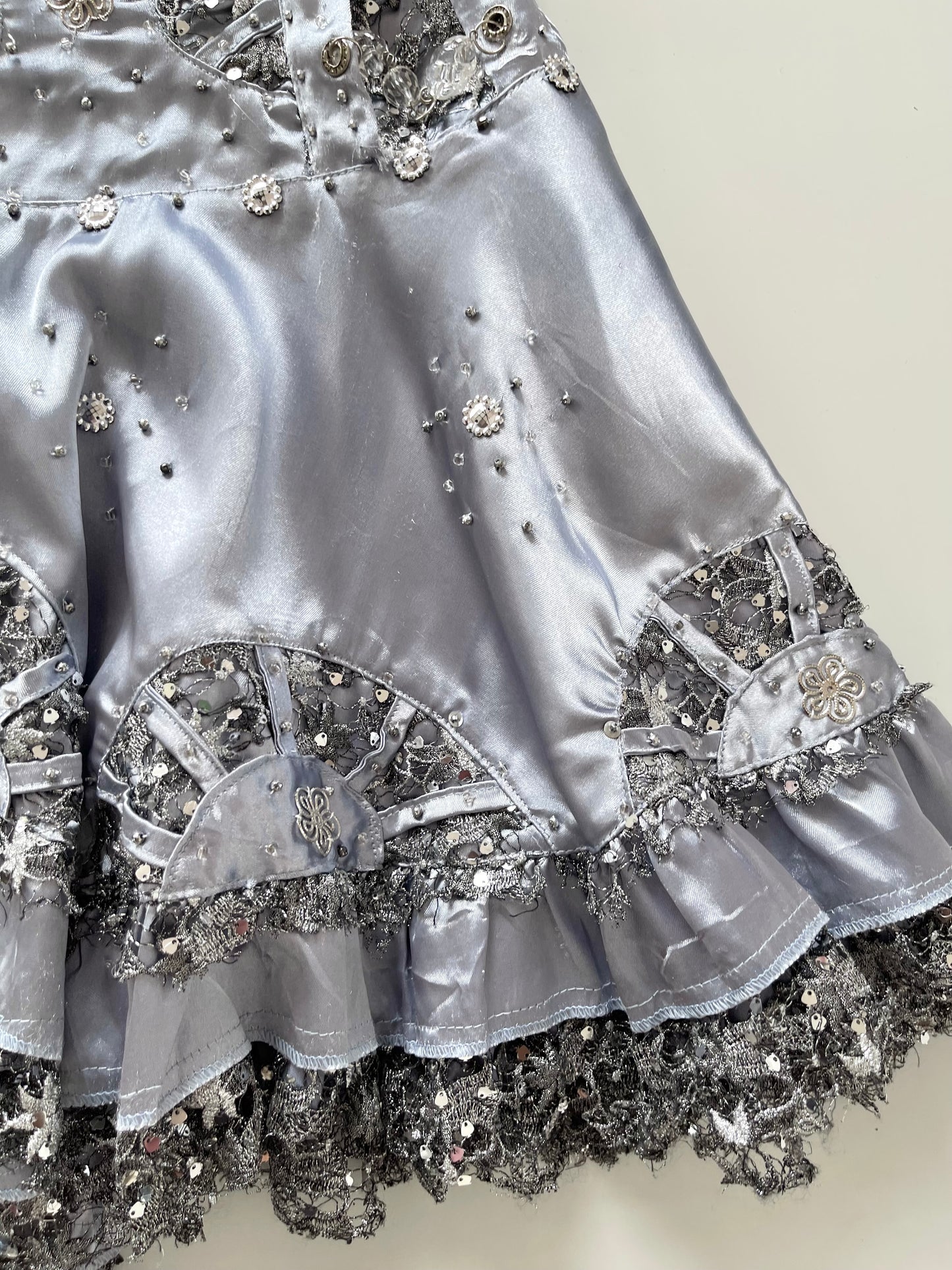 Vintage Embroidered Skirt-Waist 30