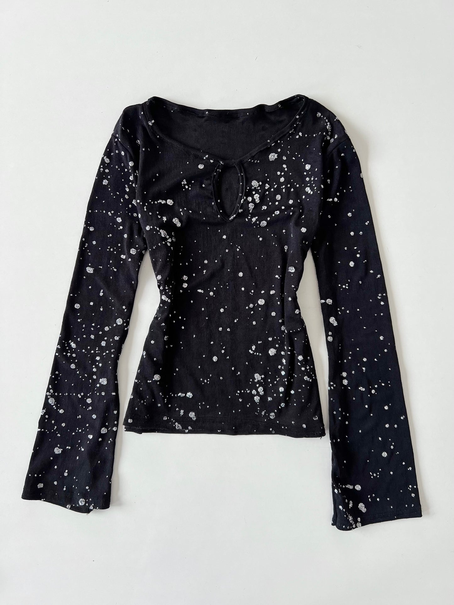Y2k Black Top-Bust 32 to 34