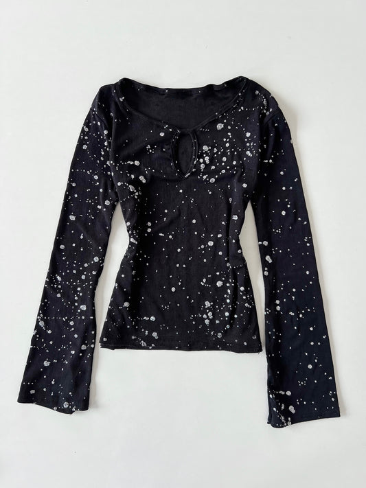 Y2k Black Top-Bust 32 to 34
