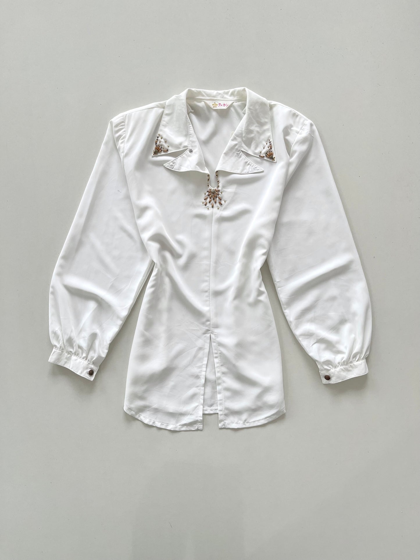 Vintage Embroidered Top-Bust 42