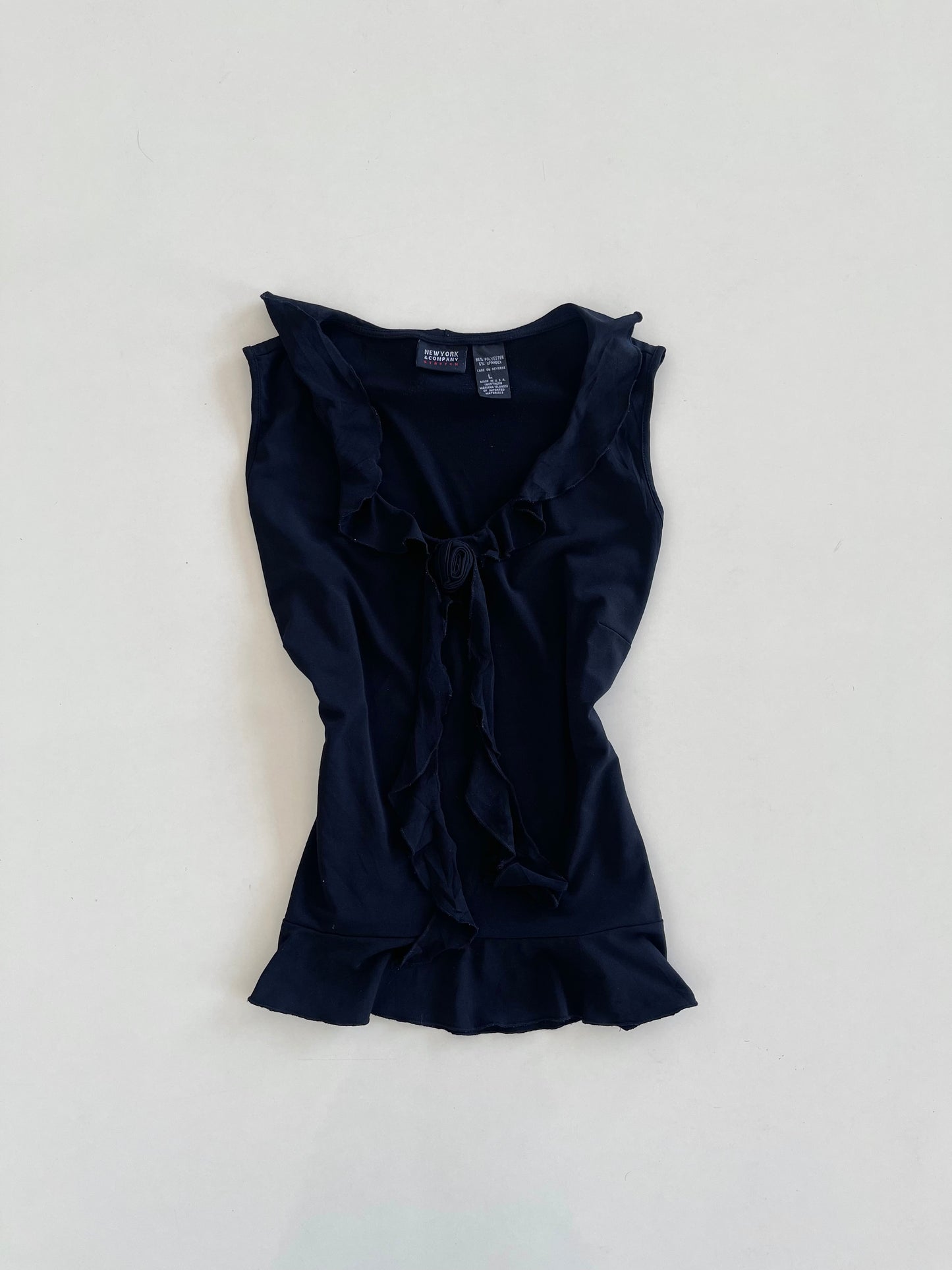New York Company Ruffle Rose Top-Bust 40 to 42